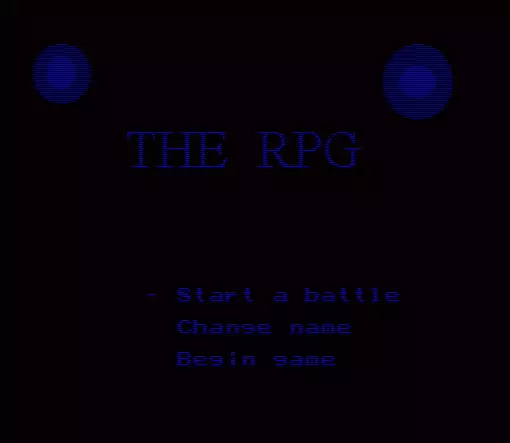 jeu RPG, The V0.3 by Undine